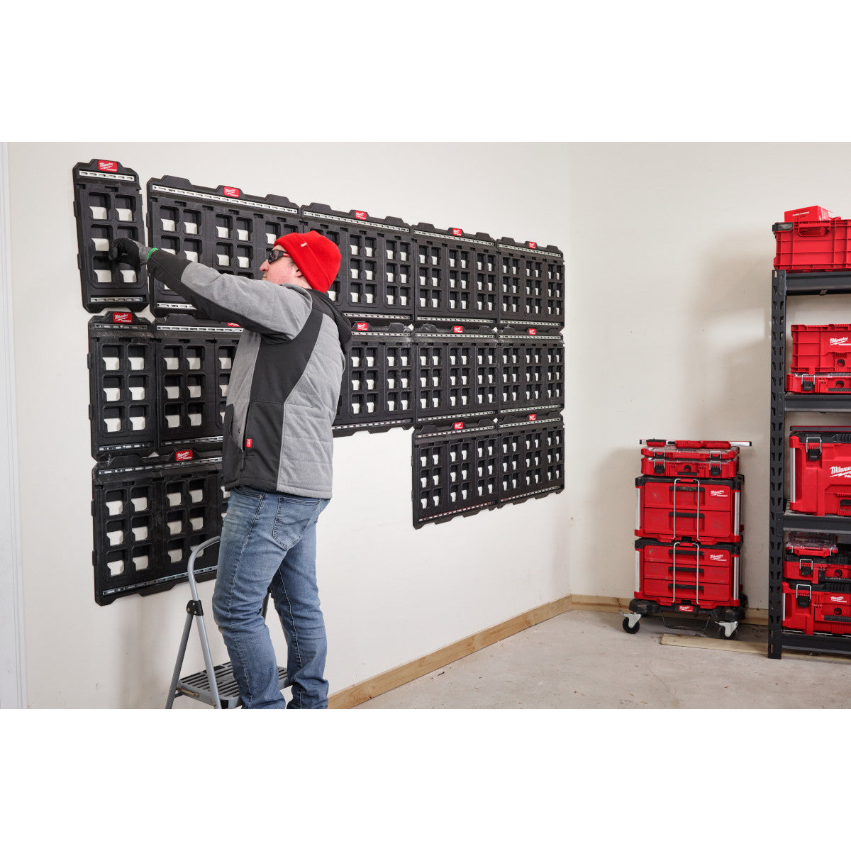 Milwaukee 48-22-8497 - PACKOUT™ Large Wall Plate - Wise Line Tools