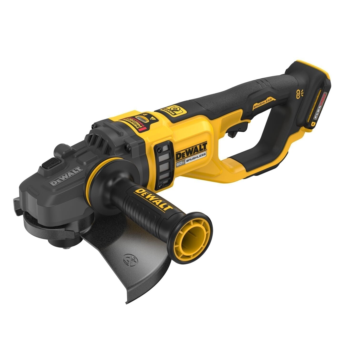 DEWALT DCG460B-60V MAX* 7 "-9" Large Angle Grinder (Tool Only)