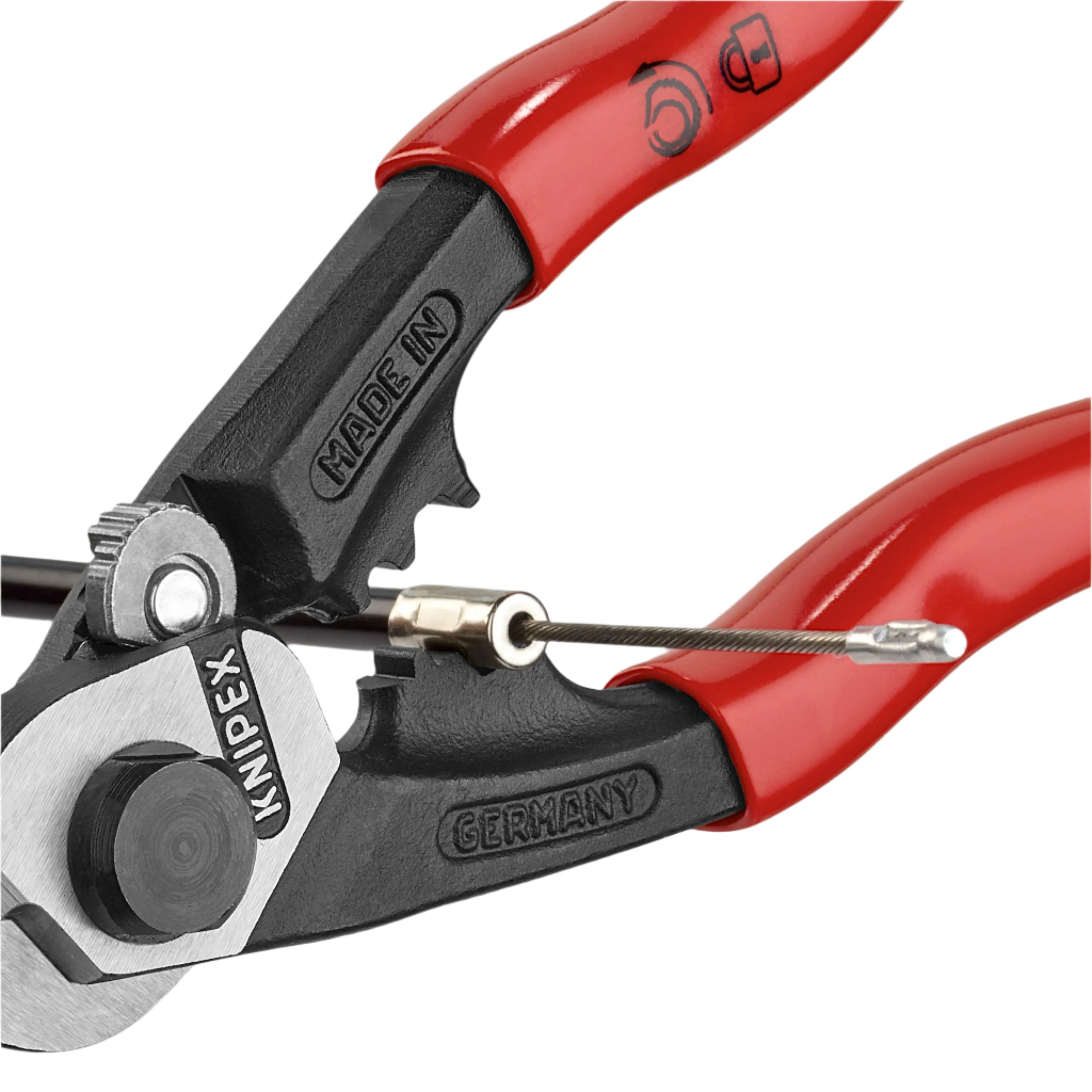 KNIPEX 9561190SBA - 7 1/2" Wire Rope Shears