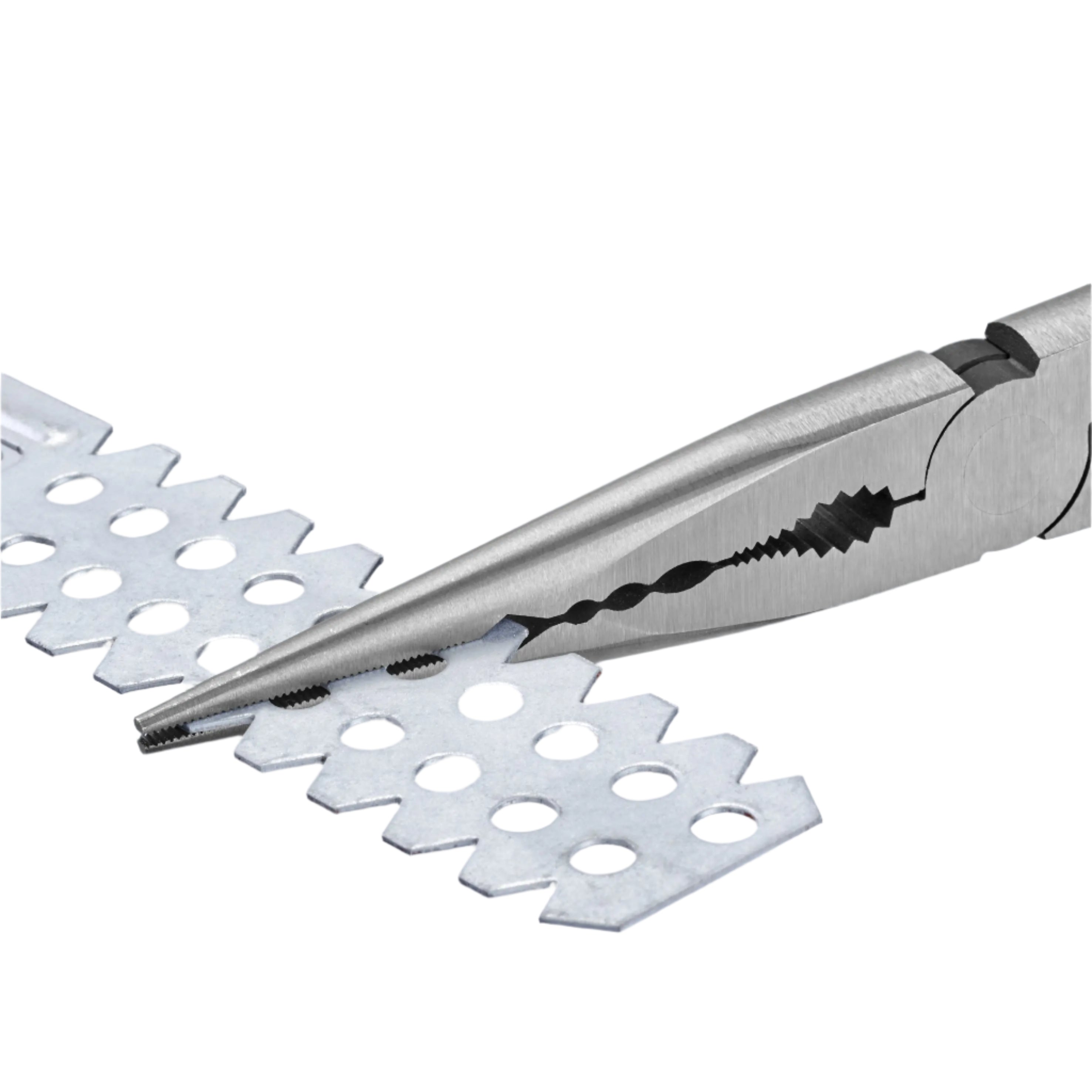 KNIPEX 2871280SBA - 11" Extra Long Needle-Nose Pliers-Straight Jaws