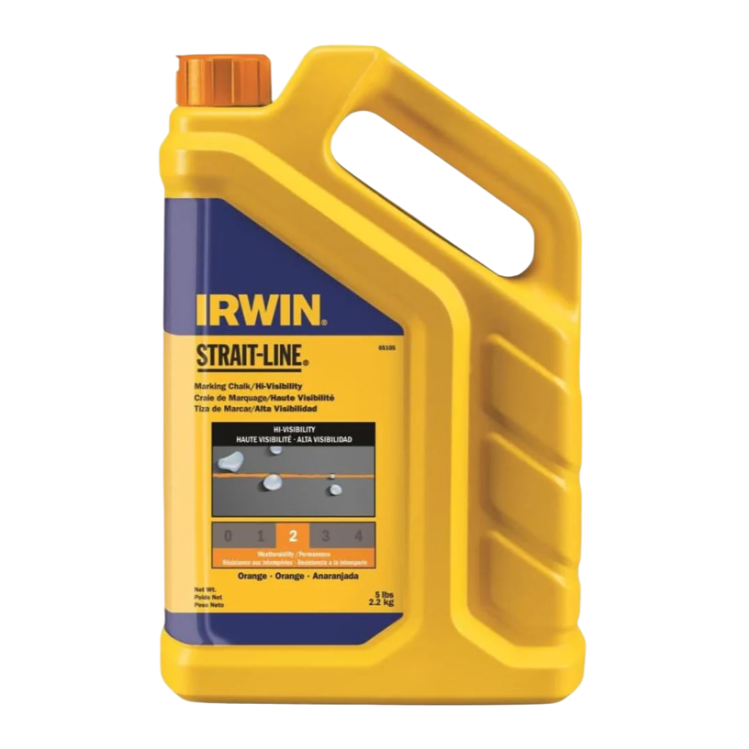 IRWIN 65105 - Orange Chalk 5lb