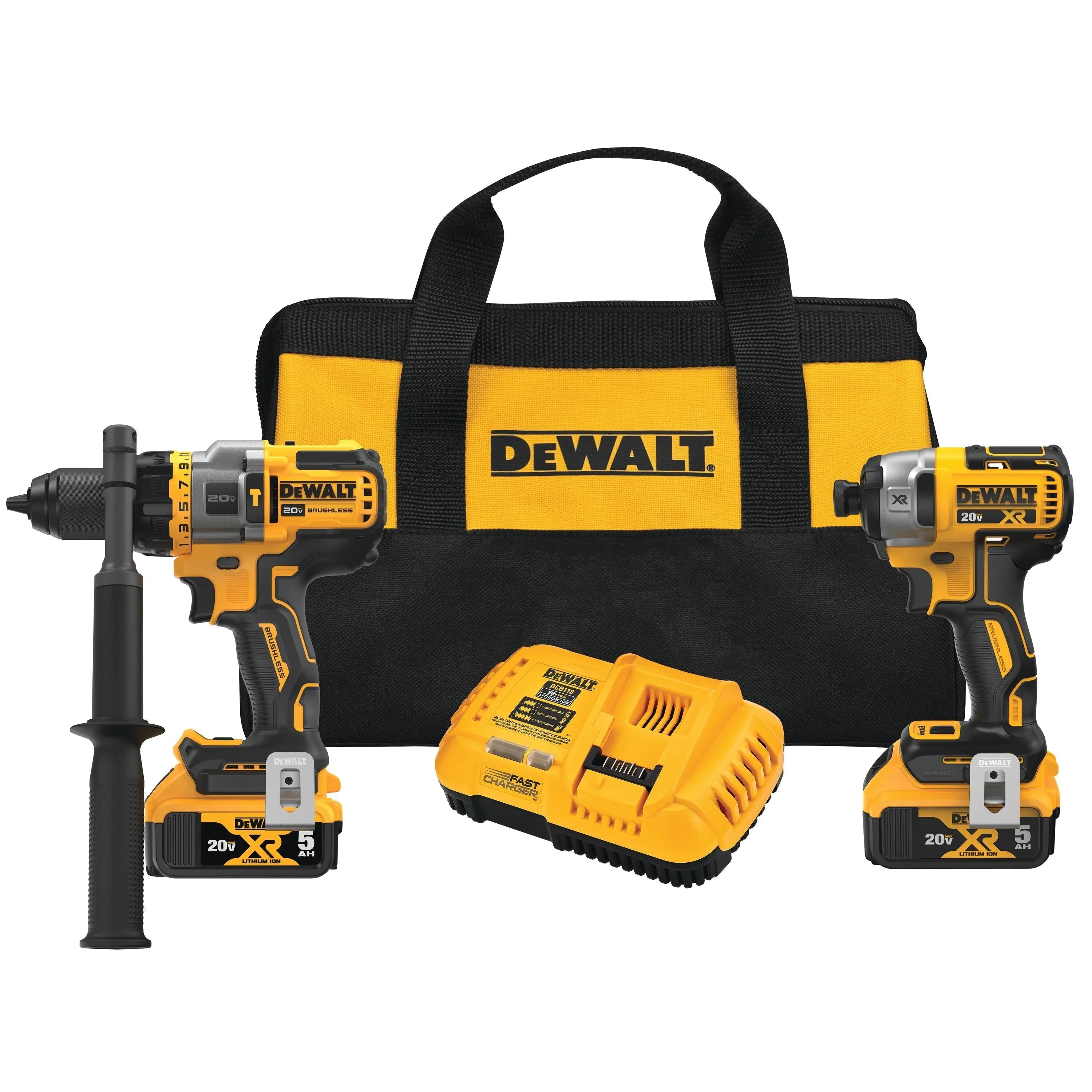 DeWalt DCK2100P2  -  20v MAX  FlexVolt Advantage Combo Kit (2x DCB205)