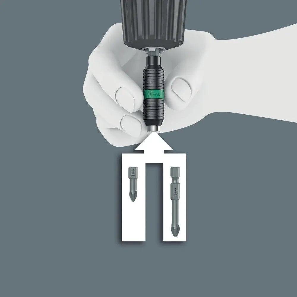 Wera 053923- 897/4 R Rapidaptor BiTorsion Universal Bit Holder