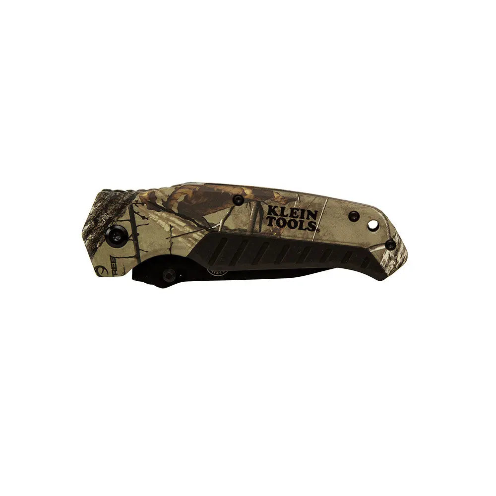 KLEIN KLE-44222 - Pocket Knife, REALTREE XTRA™ Camo, Tanto Blade