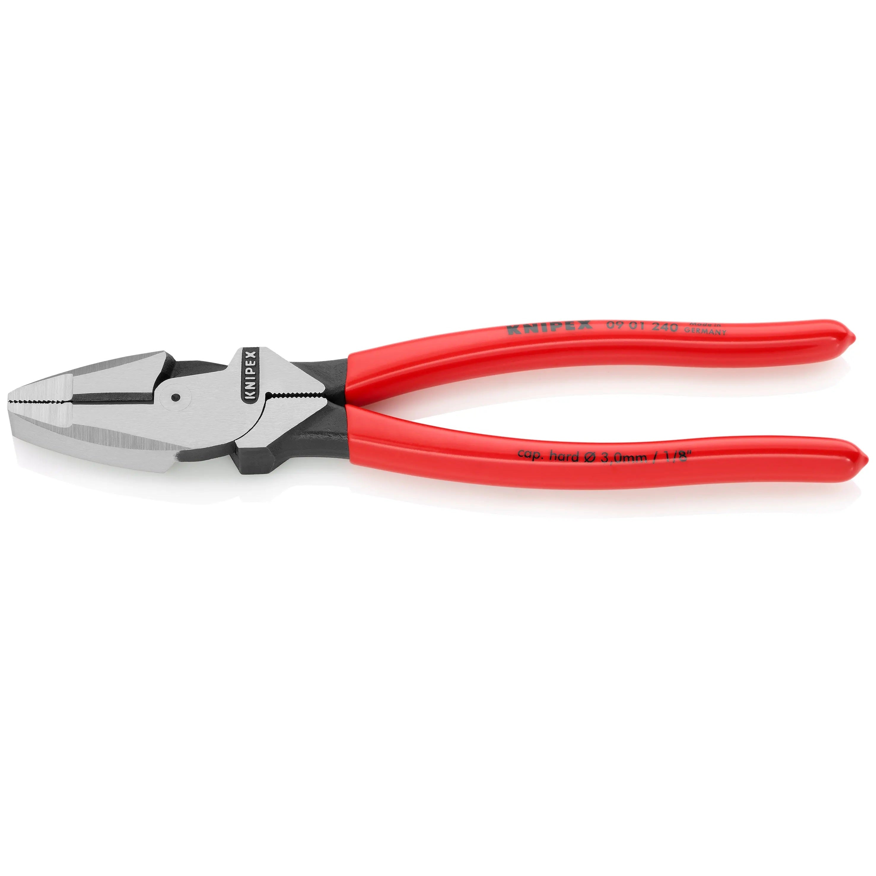 KNIPEX 0901240SBA - 9 1/2" High Leverage Lineman's Pliers New England Head