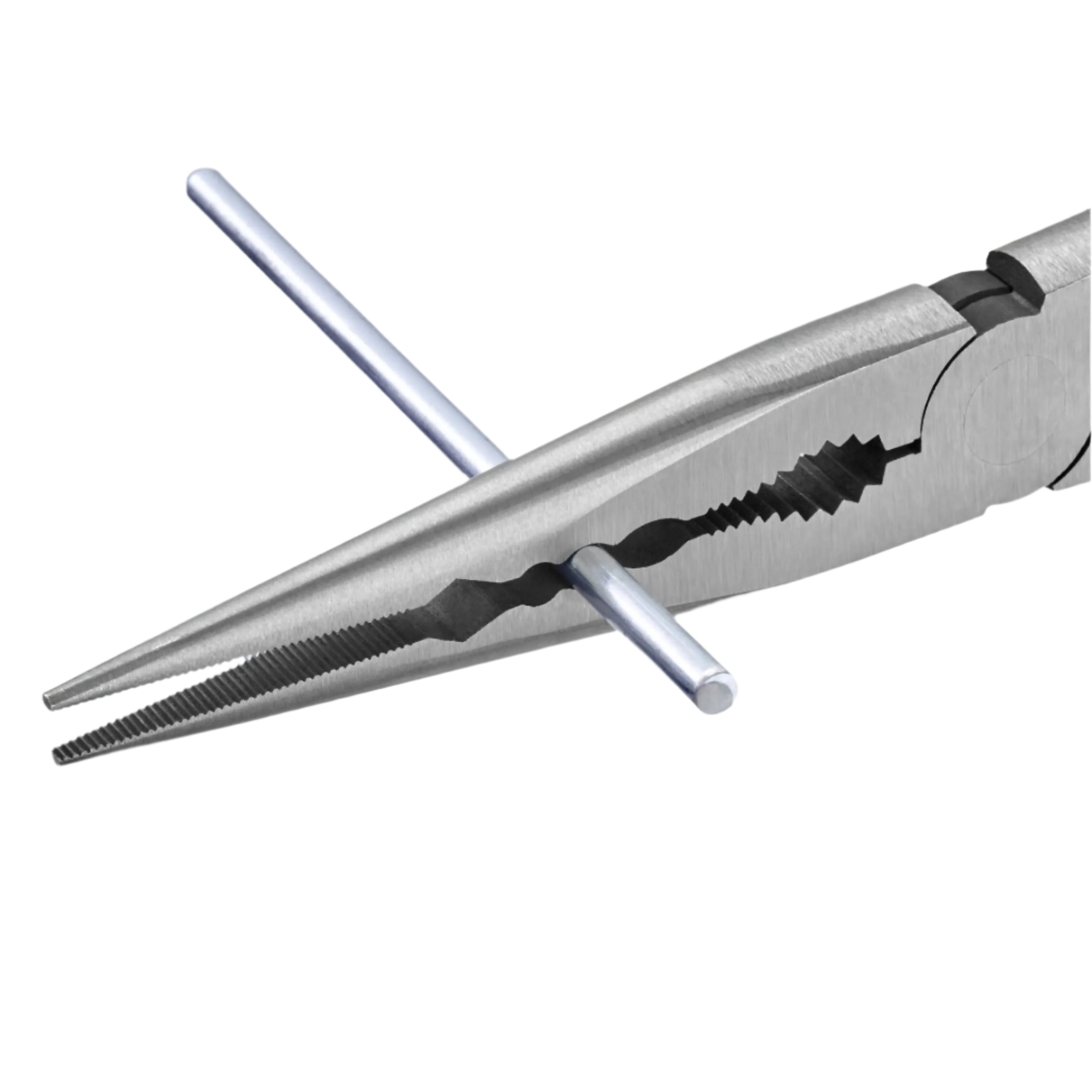 KNIPEX 2871280SBA - 11" Extra Long Needle-Nose Pliers-Straight Jaws