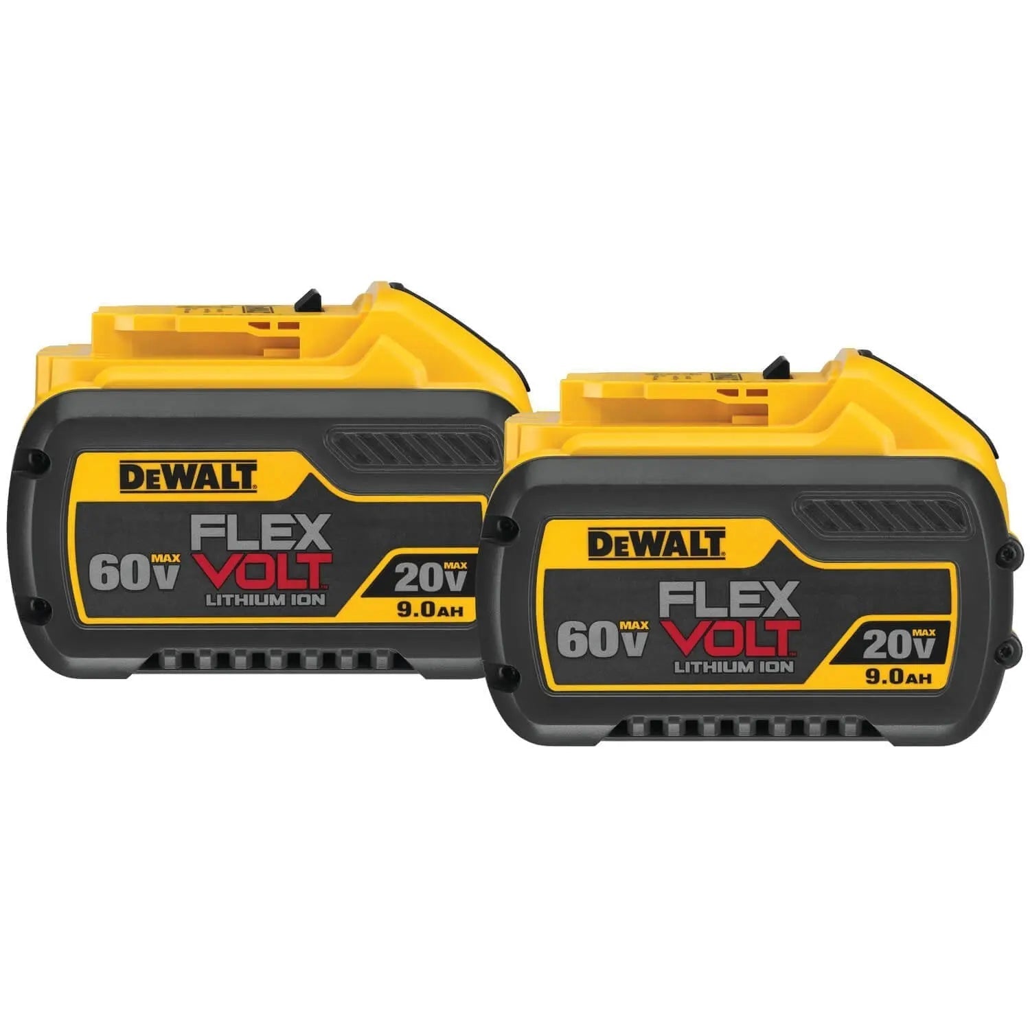 DEWALT DCB609-2-FLEXVOLT 20V/60V MAX* Batteries, 9.0-Ah, 2-Pack