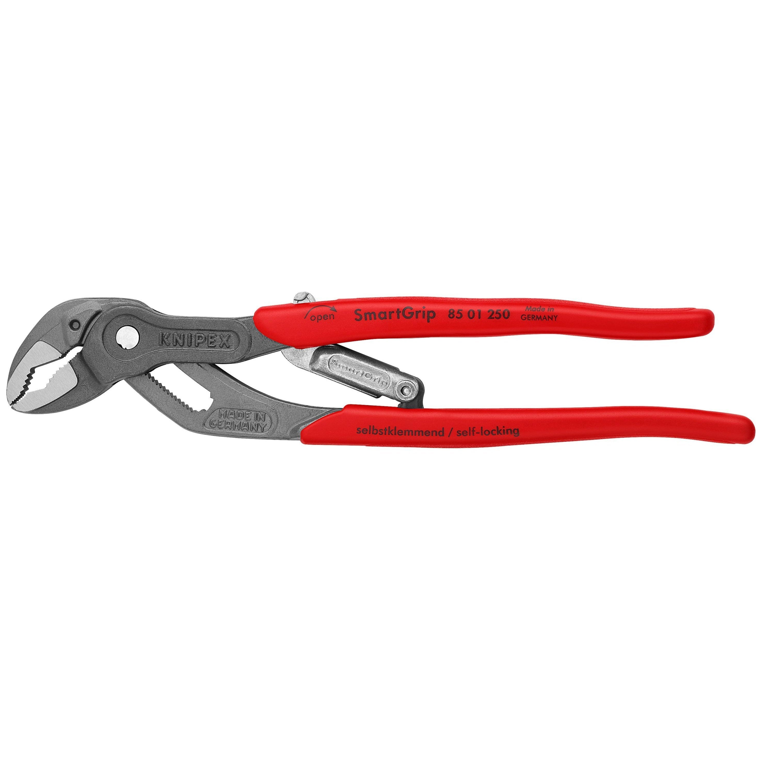 KNIPEX 8501250US - 10" SmartGrip® Water Pump Pliers with Automatic Adjustment