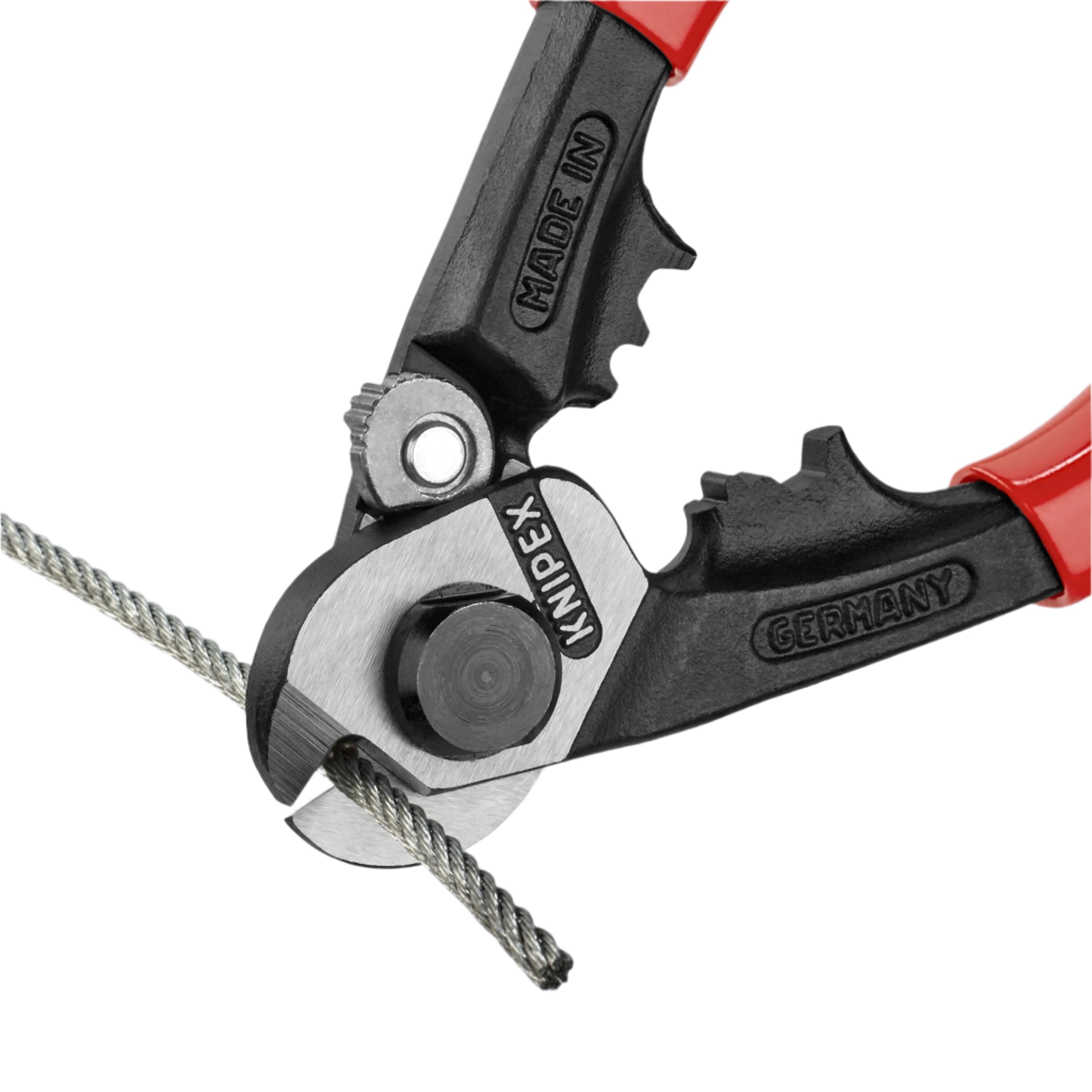 KNIPEX 9561190SBA - 7 1/2" Wire Rope Shears