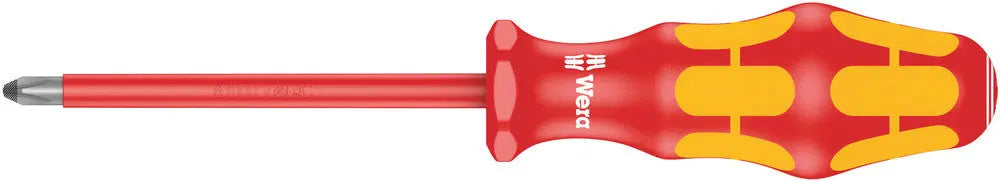 Wera 006154 - PH #2 x 100mm VDE Insulated Phillips Screwdriver