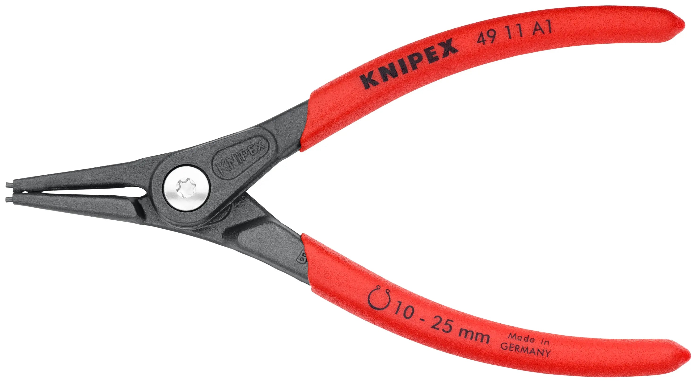 KNIPEX 001957 - 4 Pc Precision Snap Ring Pliers Set in Tool Roll