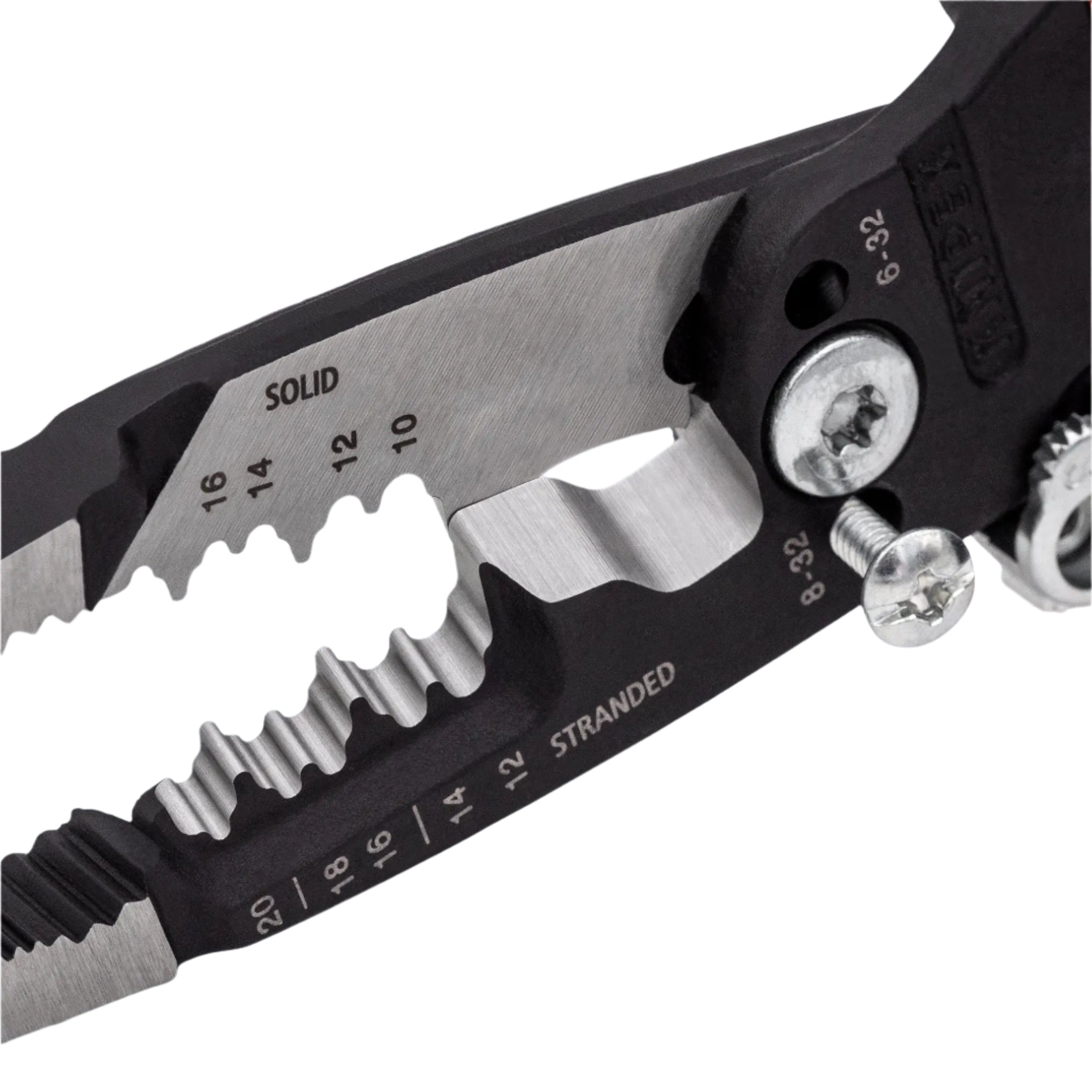 KNIPEX 13718SBA - 8" Forged Wire Stripper 20-10 AWG