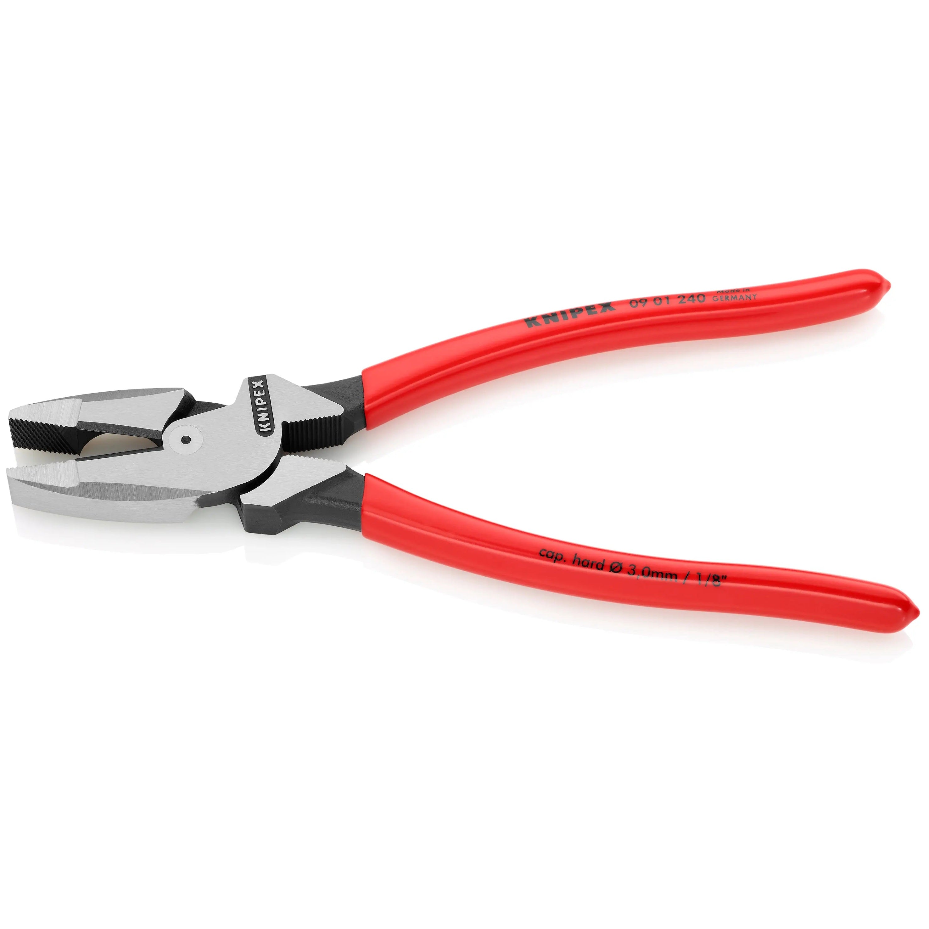 KNIPEX 0901240SBA - 9 1/2" High Leverage Lineman's Pliers New England Head