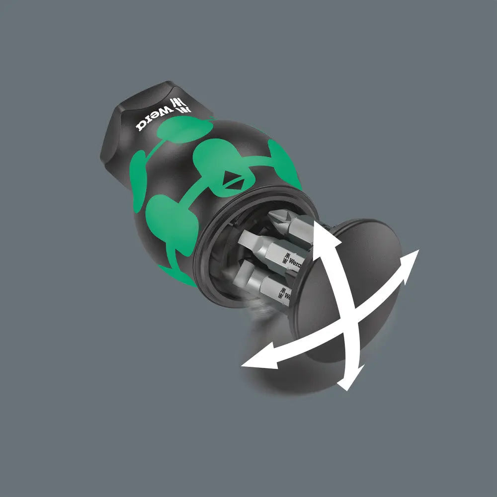 WERA 008878  -  KRAFTFORM KOMPAKT STUBBY SCREWDRIVER