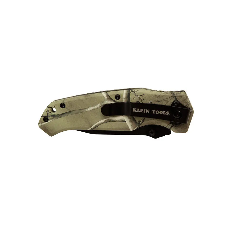 KLEIN KLE-44222 - Pocket Knife, REALTREE XTRA™ Camo, Tanto Blade