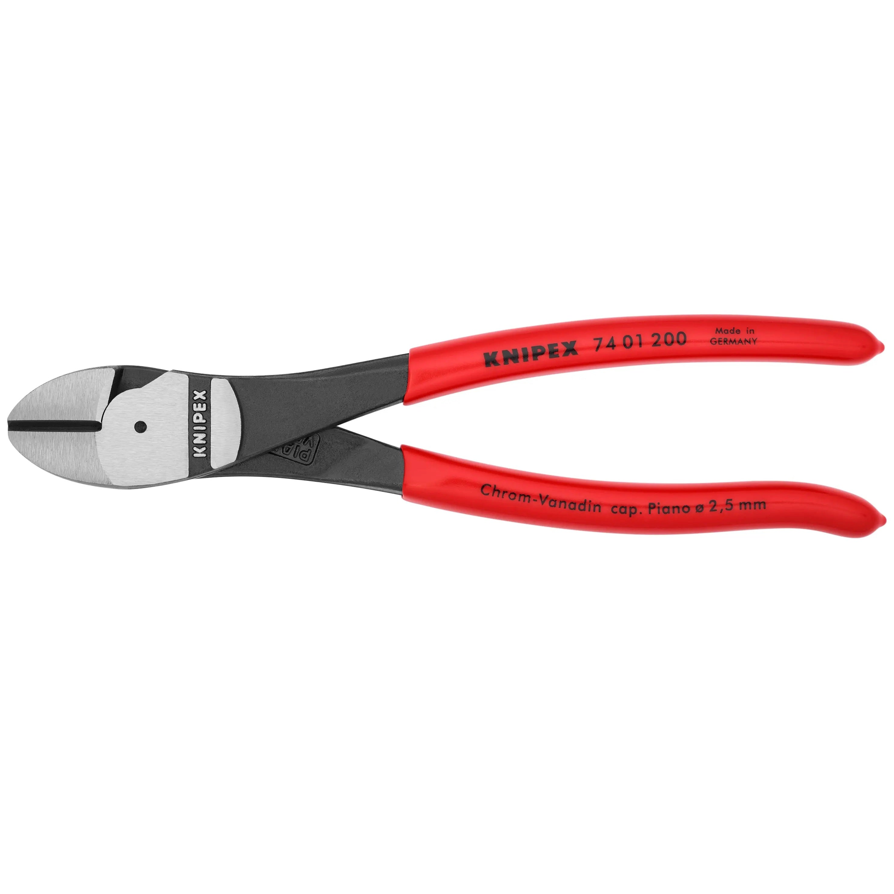 KNIPEX 7401200SBA - 8" High Leverage Diagonal Cutters
