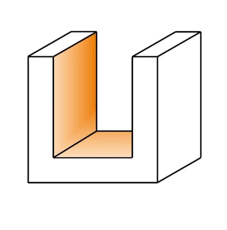 CMT 811.158.11  -  5/8" X 3/4" STRAIGHT ROUTER BIT (SHORT SERIES)