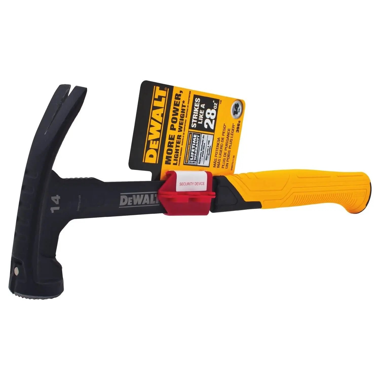 DEWALT DWHT51138X-TOUGHSERIES XP 1 Pc. Steel 14 Oz. Mig Weld Framing Hammer