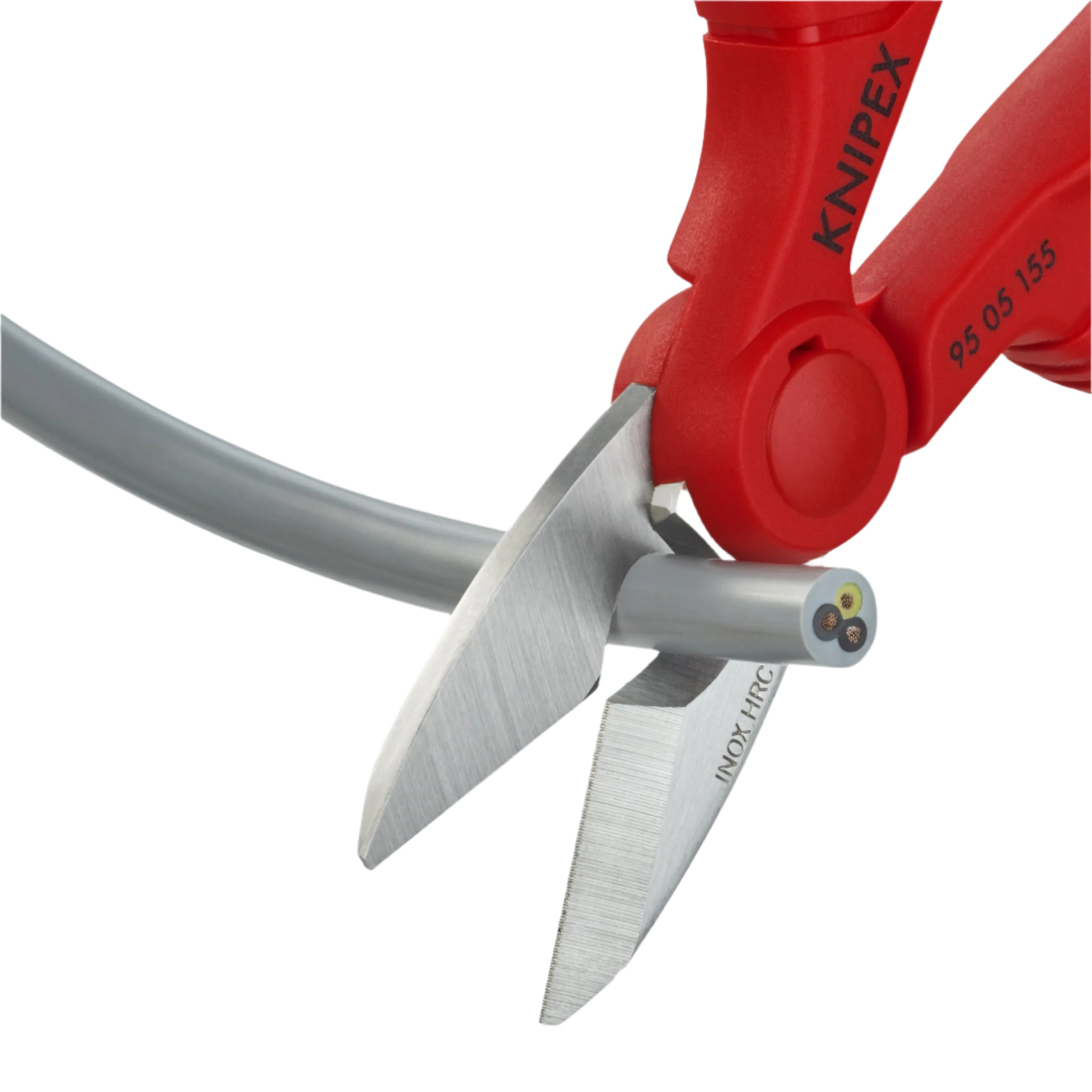 KNIPEX 9505155SBA - 6 1/4" Electricians' Shears