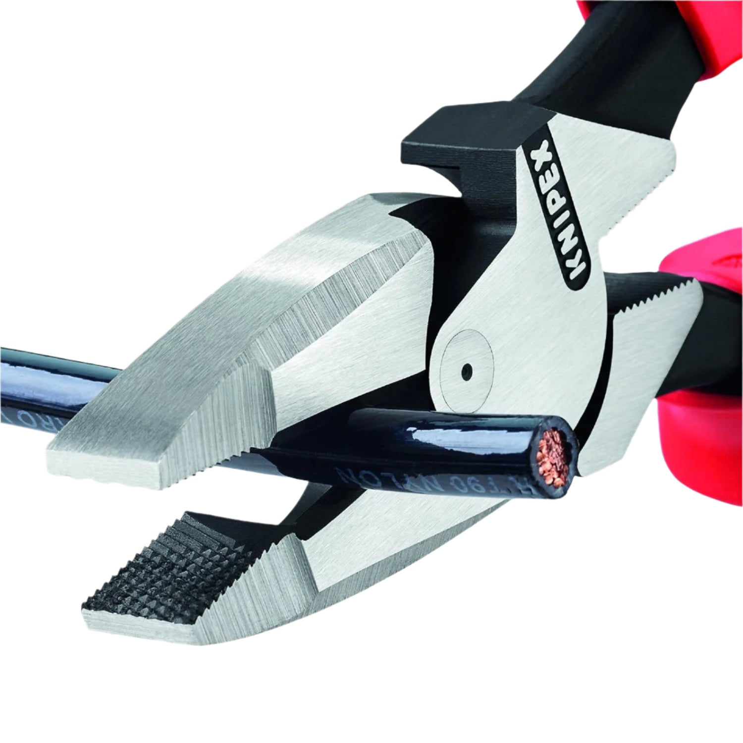 KNIPEX 0901240SBA - 9 1/2" High Leverage Lineman's Pliers New England Head