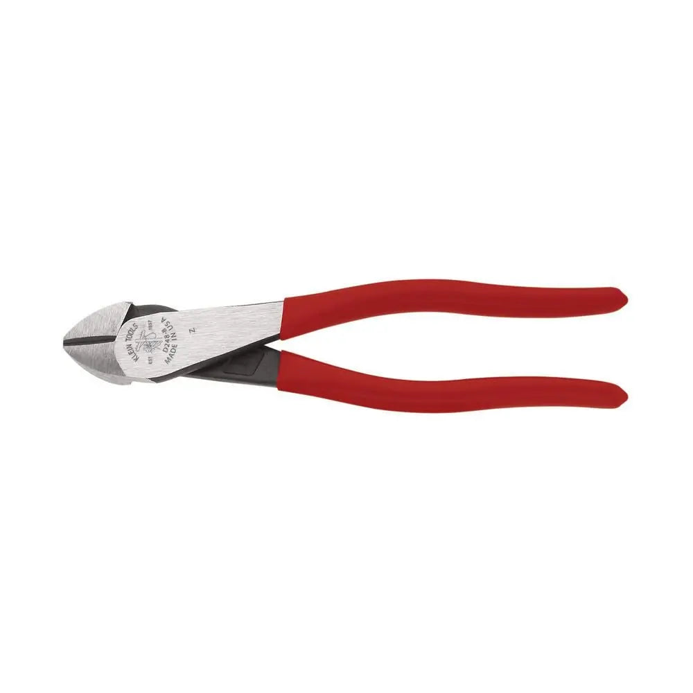 KLEIN D248-8 - 8" Angled Head Diagonal Cutting Pliers