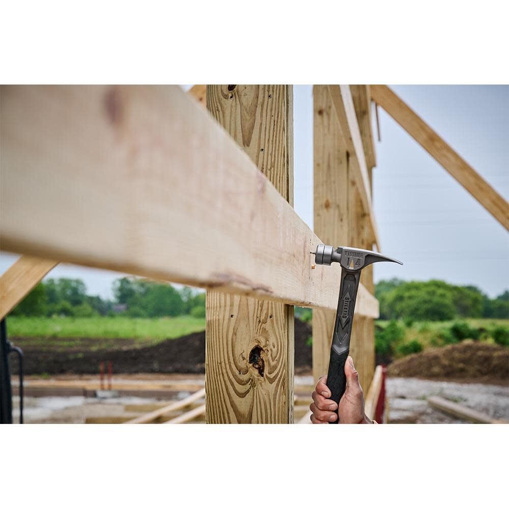 TIB14RSC - STILETTO® TIBONE™ 14oz Smooth/Curved Titanium Framing Hammer