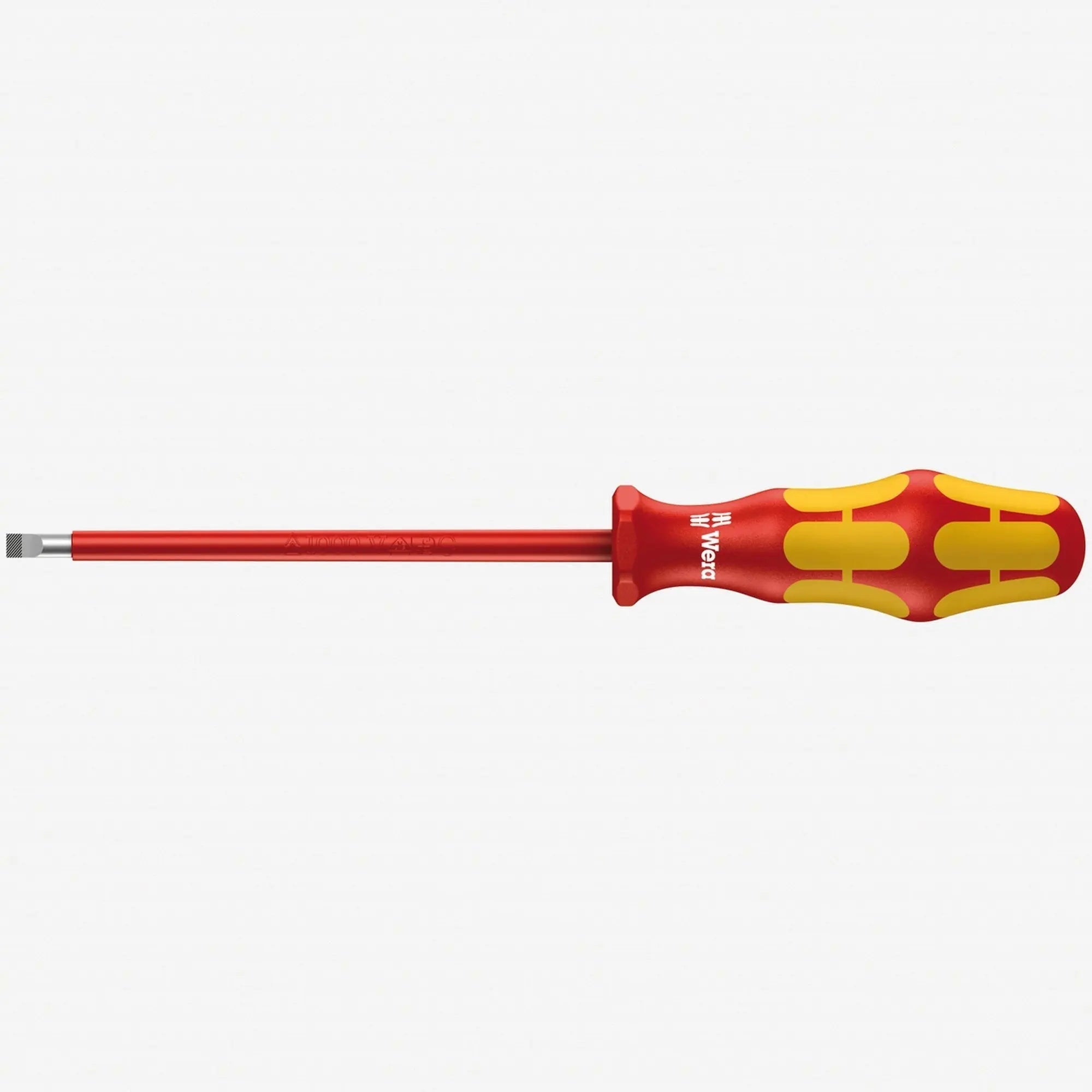 Wera 006120  -  Kraftform Plus Series 100 5" 5.5mm 1000V VDE Insulated Slotted Screwdriver
