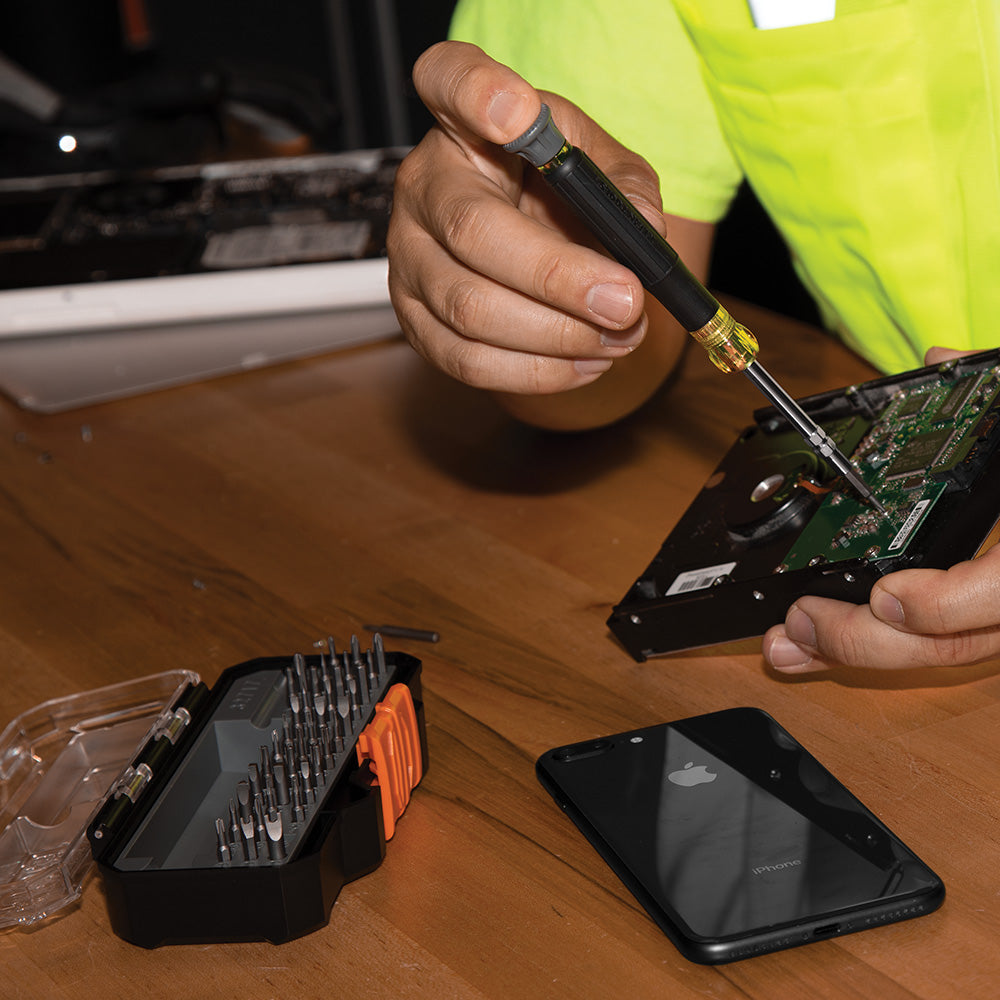 KLEIN 32717 - All-in-1 Precision Screwdriver Set with Case