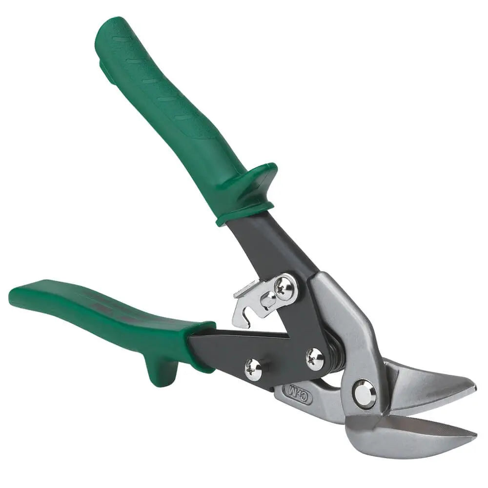 Malco AV7 - Aviation Snip - Green/Right Cut Offset