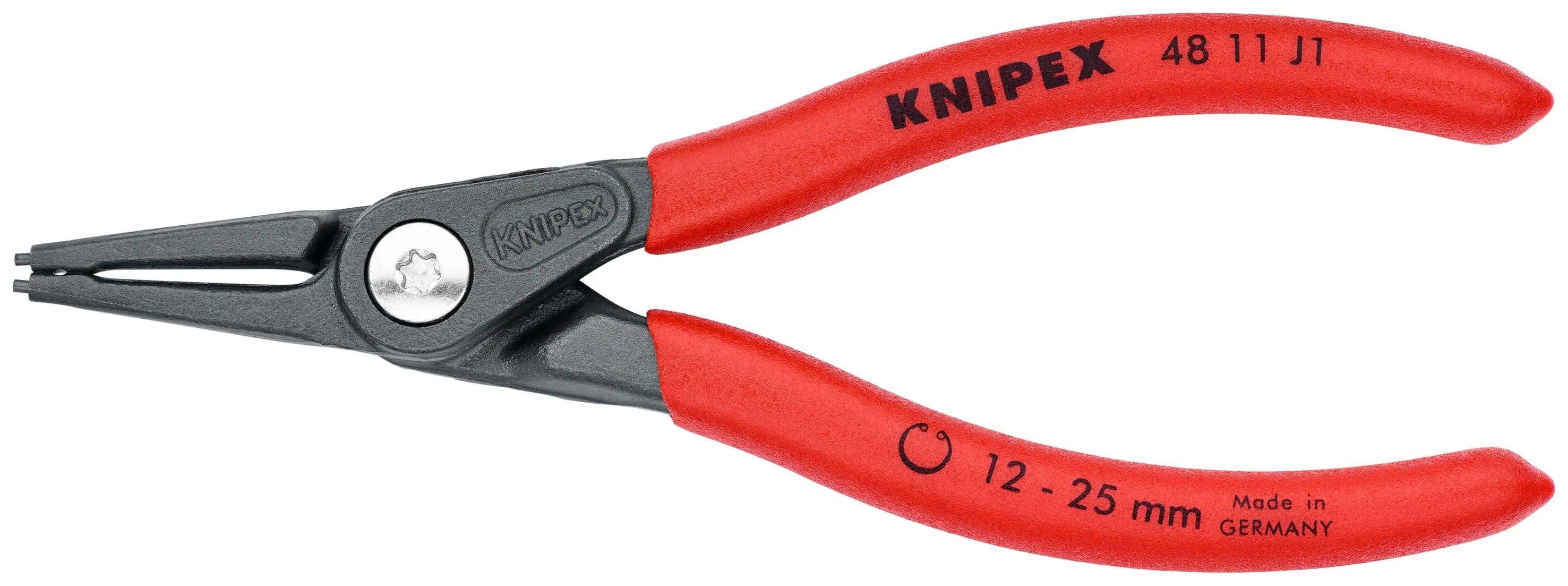 KNIPEX 001957 - 4 Pc Precision Snap Ring Pliers Set in Tool Roll