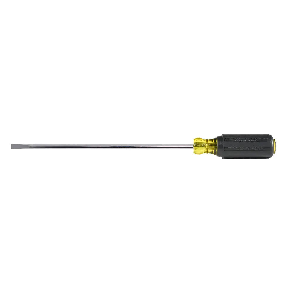 KLEIN KLE-601-8 - 3/16-Inch Cabinet Screwdriver, 8-Inch Round Shank