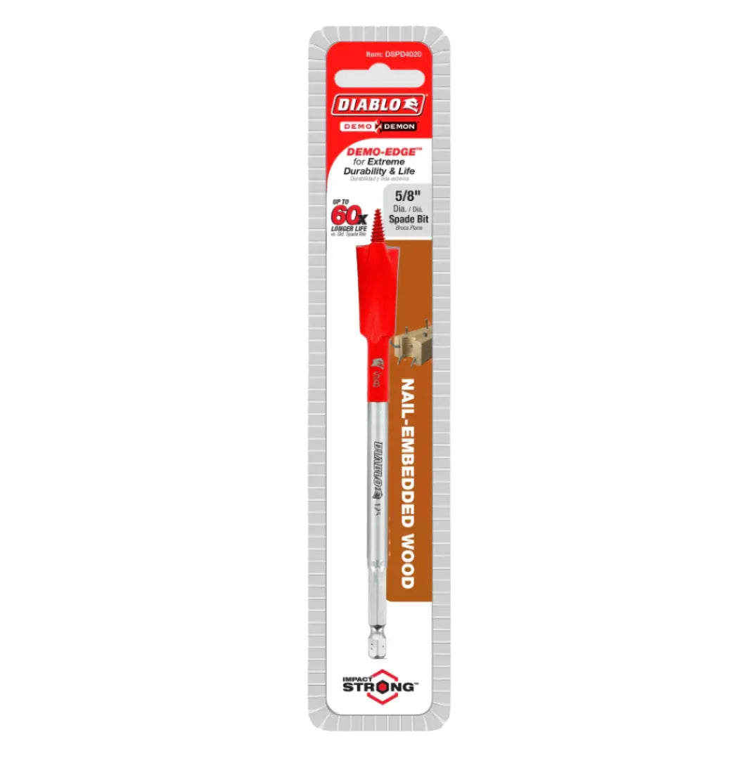DIABLO DSPD4020  -  5/8" DEMODEMON SPADE BIT
