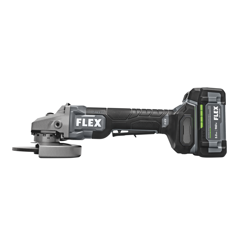 FLEX FX3171A-1C - 5" VARIABLE SPEED ANGLE GRINDER WITH PADDLE SWITCH KIT