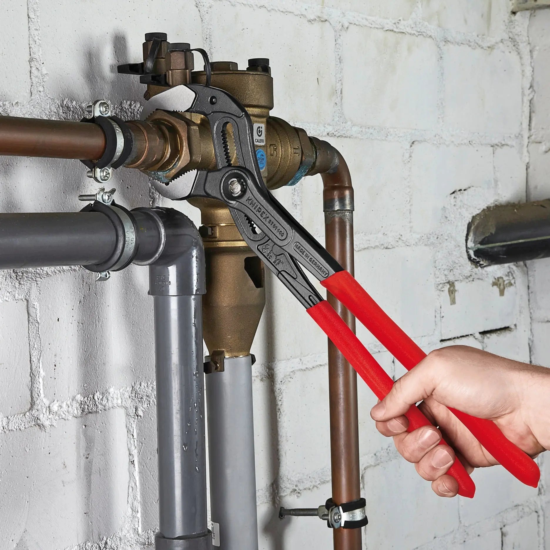 KNIPEX 8701400SBA - 16" Cobra® XL Water Pump Pliers