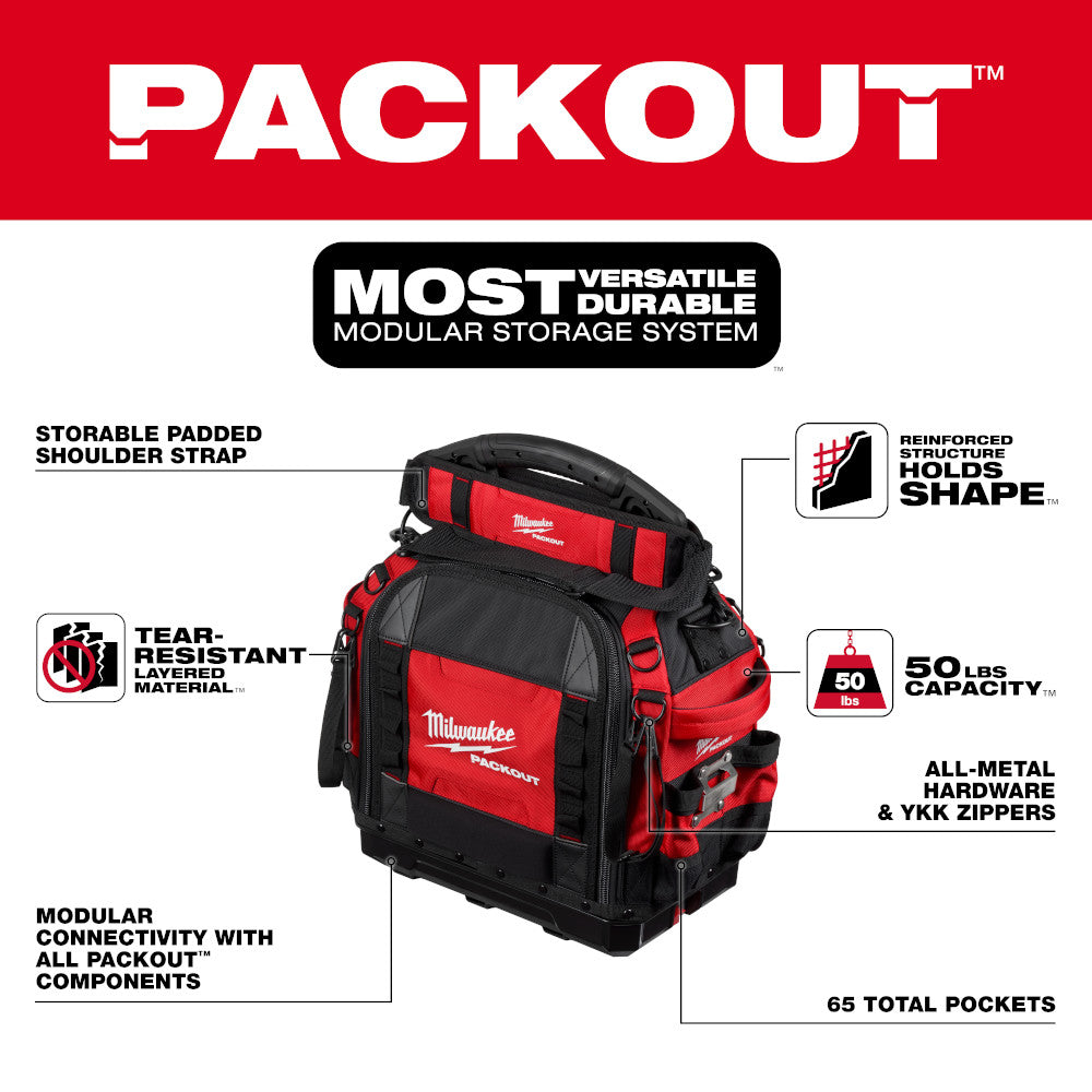 Milwaukee 48-22-8316 - PACKOUT™ 15" Structured Tool Bag