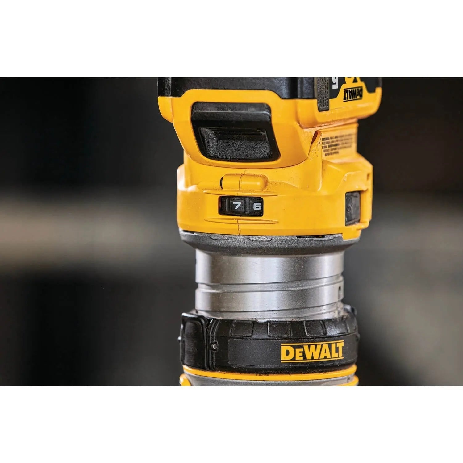 DEWALT DCW600B-20V MAX* XR Cordless Router, Brushless, Tool Only