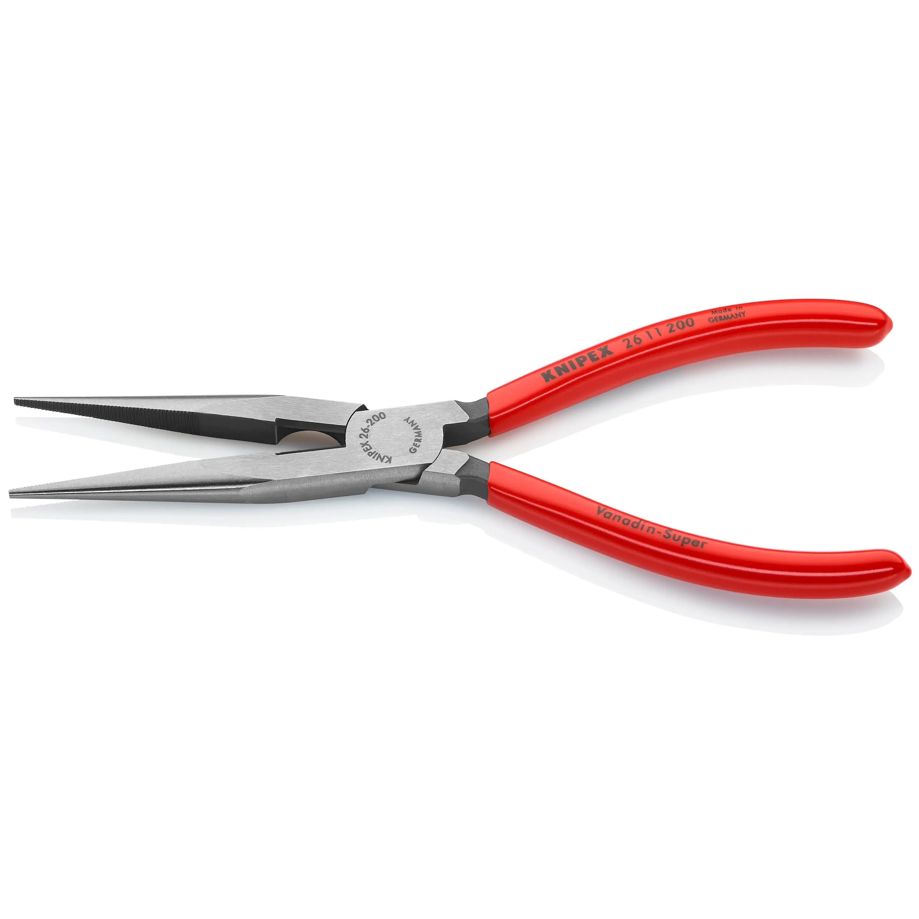 KNIPEX 2611200SBA - 8" Long Nose Pliers with Cutter