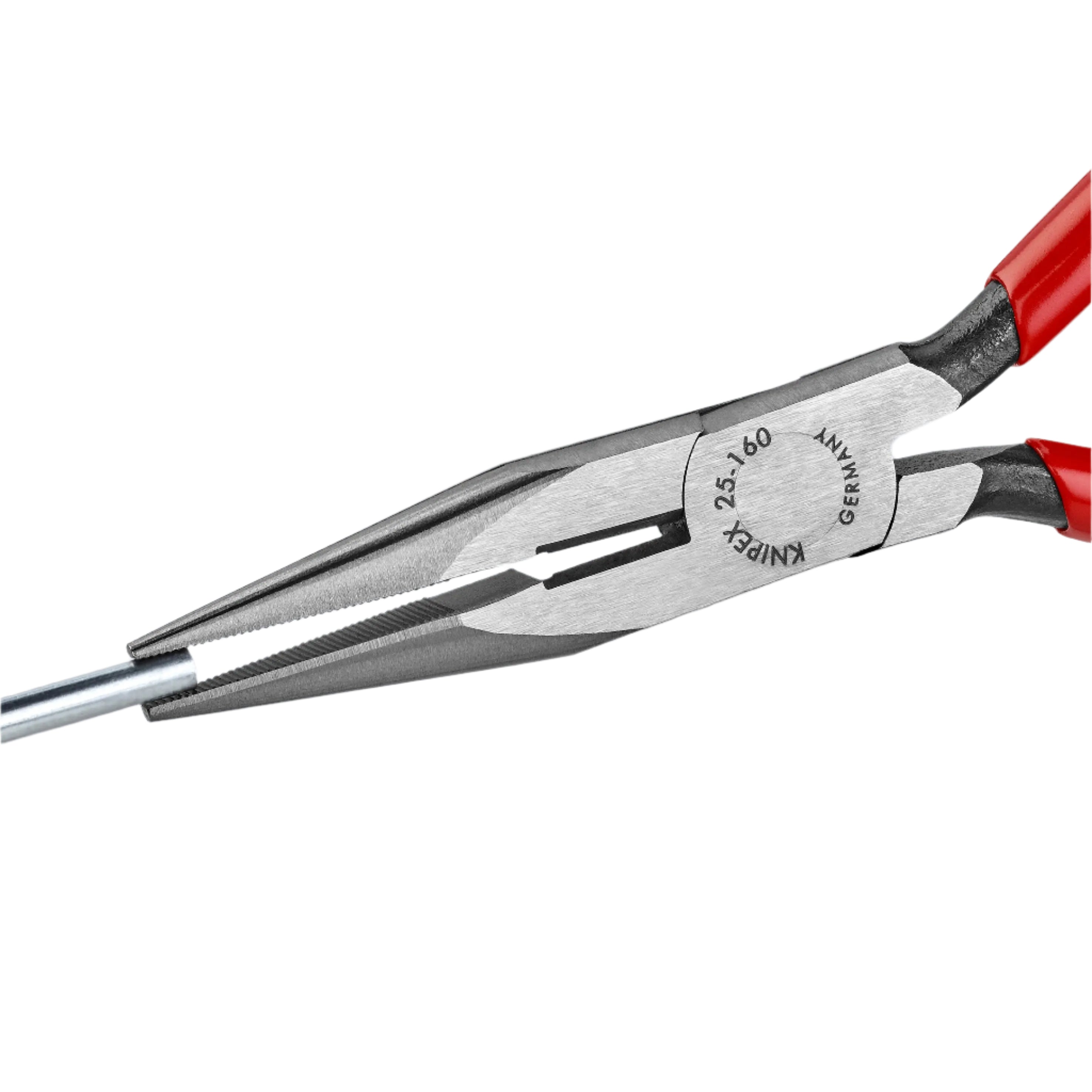 KNIPEX 2501160SBA - 6 1/4" Long Nose Pliers with Cutter