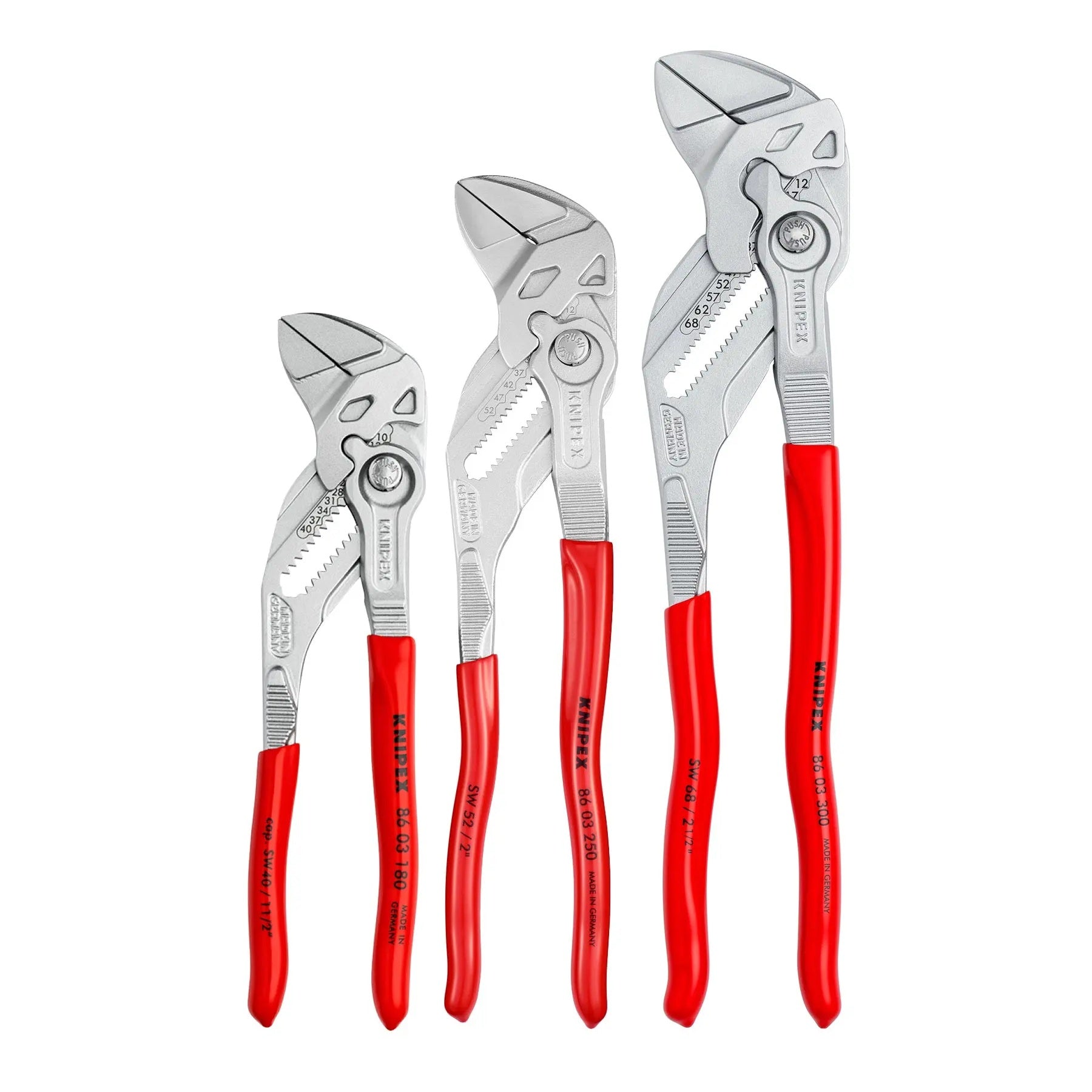 KNIPEX 002006US2 - 3 Pc Pliers Wrench Set