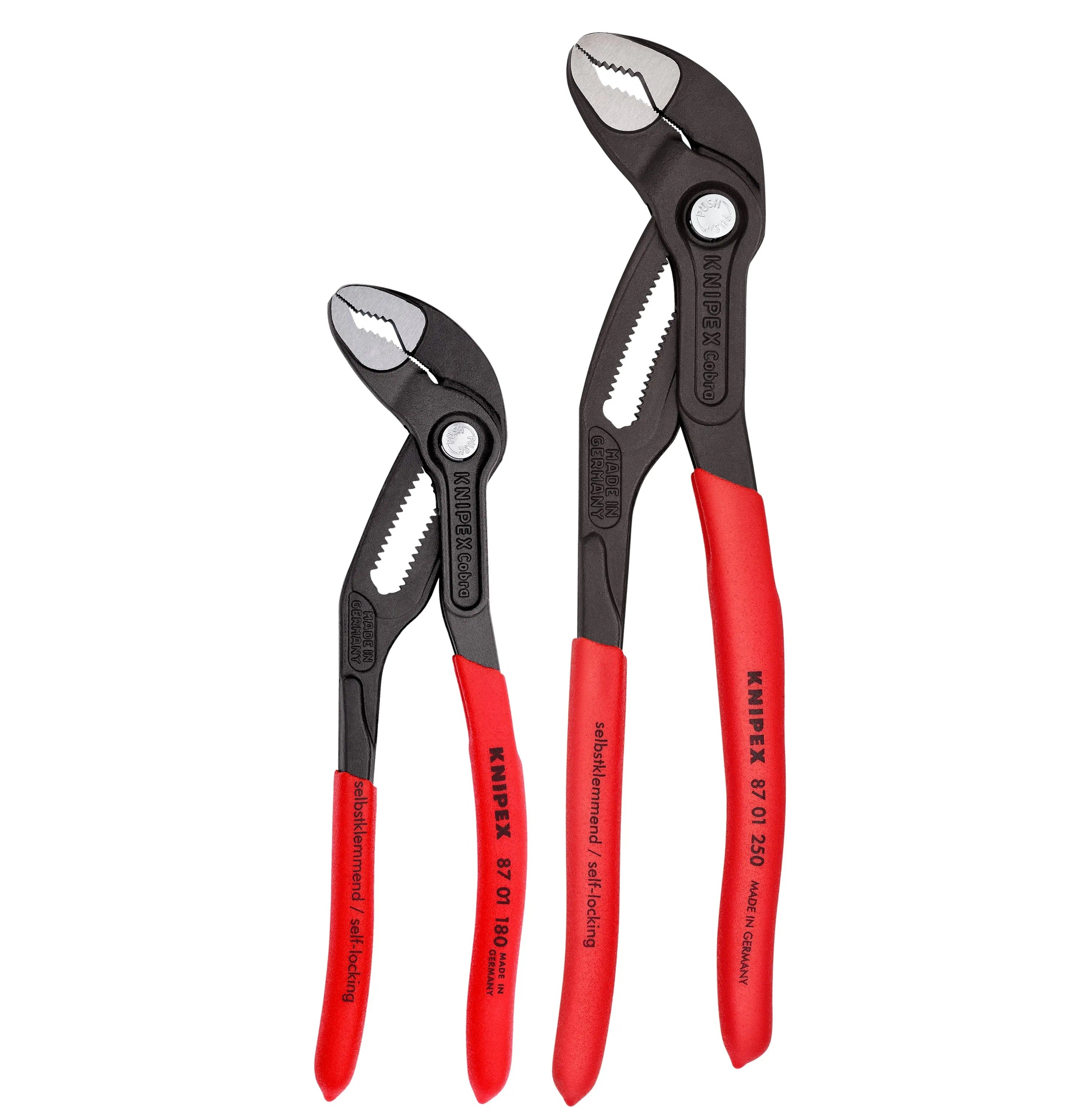 KNIPEX 003120V01US - 2 Pc Cobra® Water Pump Pliers Set