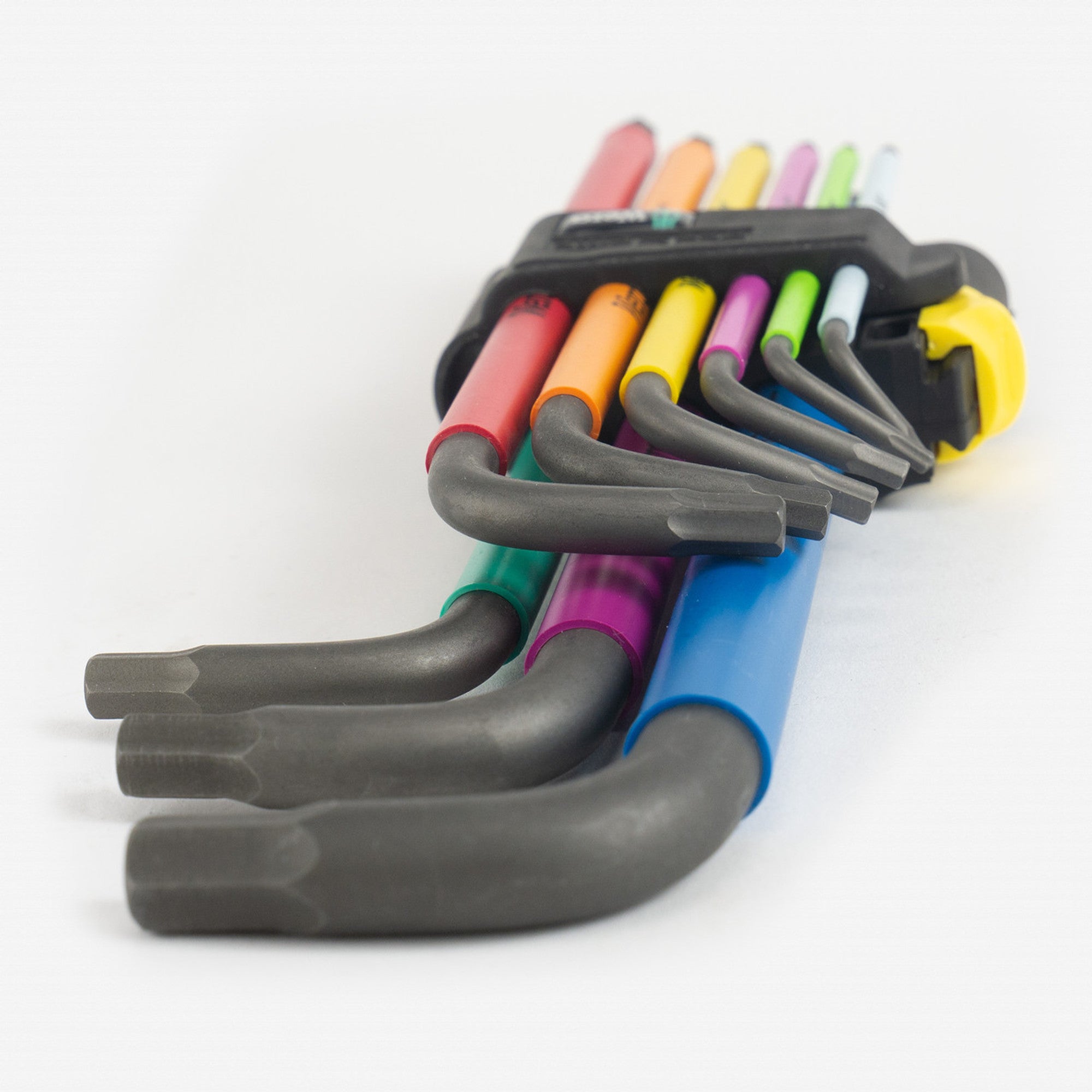 WERA WER-022640 - Multicolor Hex + Ball End Hex SAE L-key Clip Set