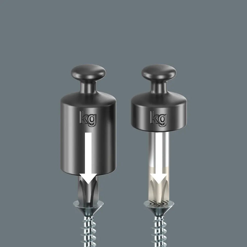 Wera 347777  -  VDE Insulated Slotted/Phillips/Square Screwdriver Set + Rack