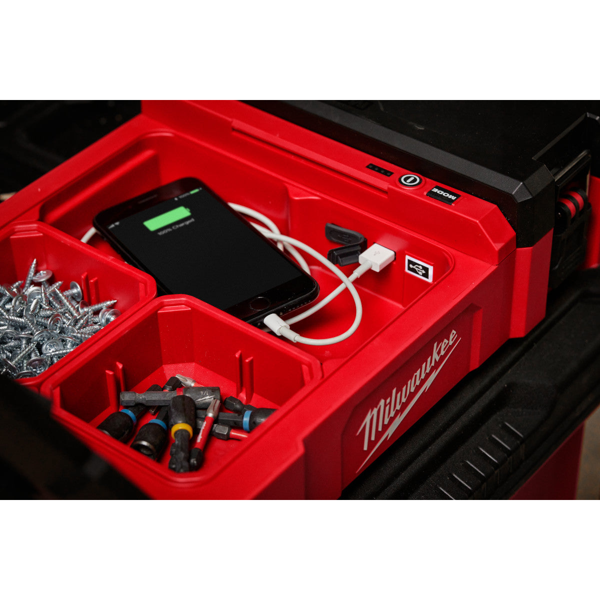 Milwaukee 2356-20 - M12™ PACKOUT™ Flood Light w/ USB Charging - Wise Line Tools