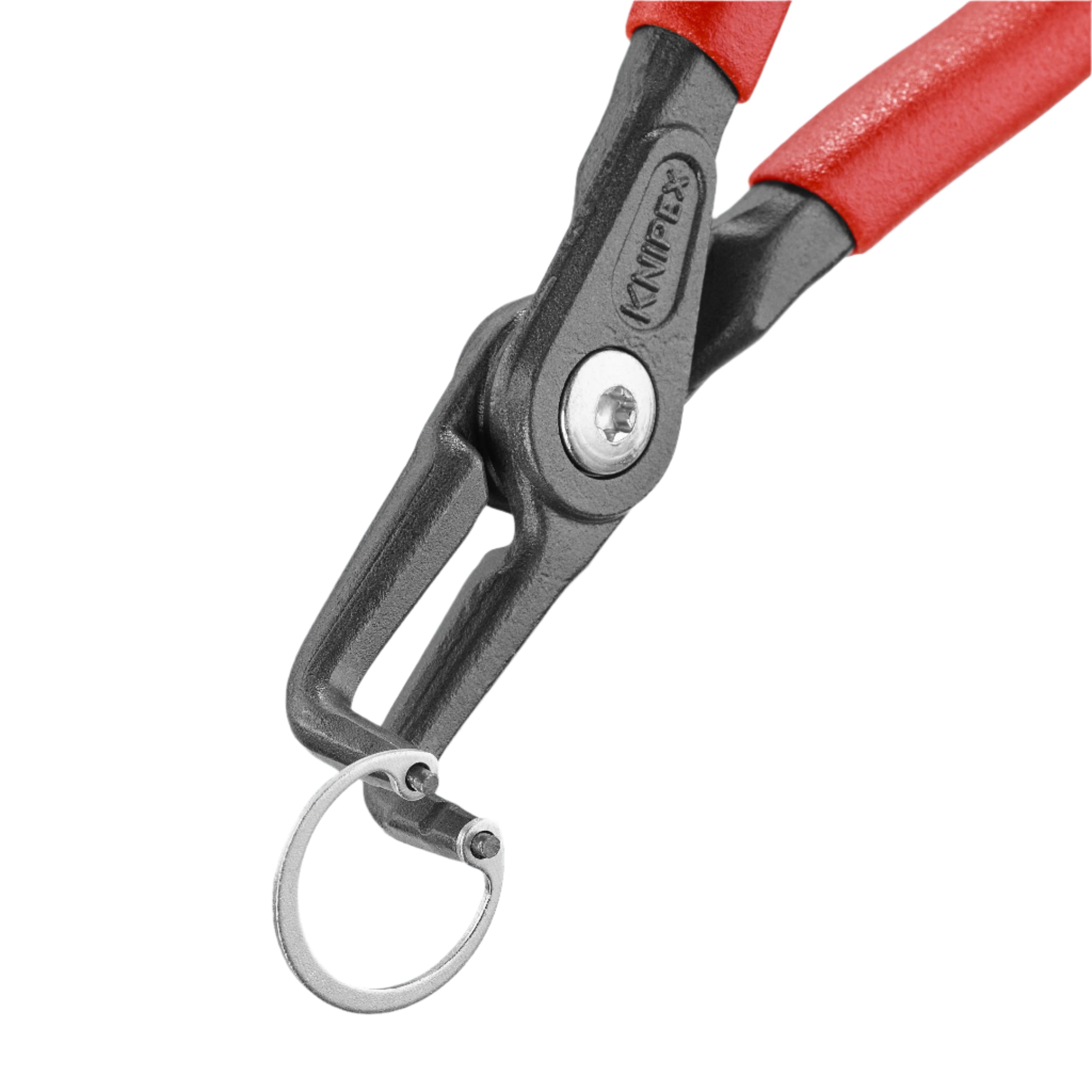 KNIPEX 4821J21 - 6 1/2" Internal 90° Angled Precision Snap Ring Pliers