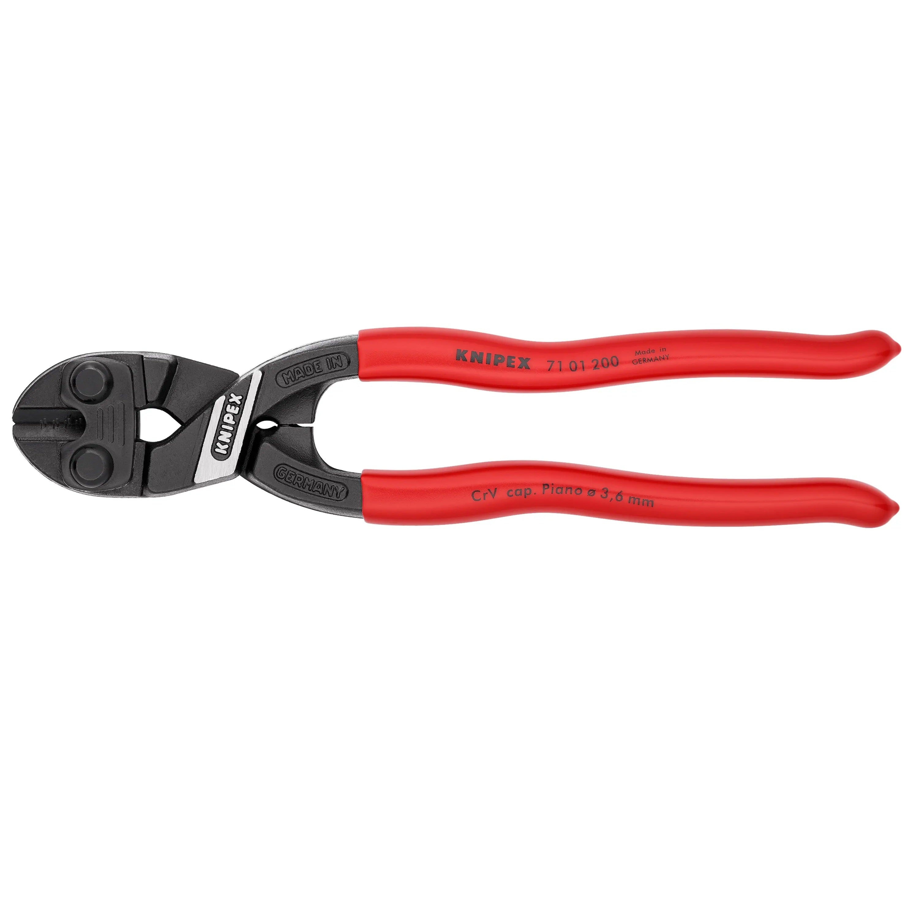 KNIPEX 7101200SBA - 8" CoBolt® High Leverage Compact Bolt Cutters