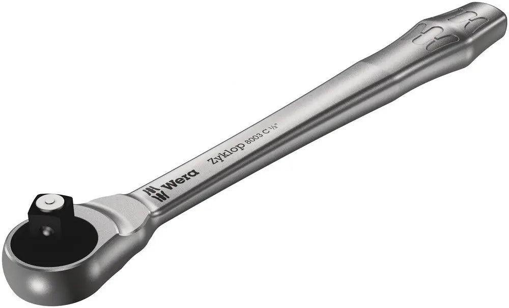 Wera 004063 Zyklop Ratchet 1/2" Drive w/ Push-Through Square