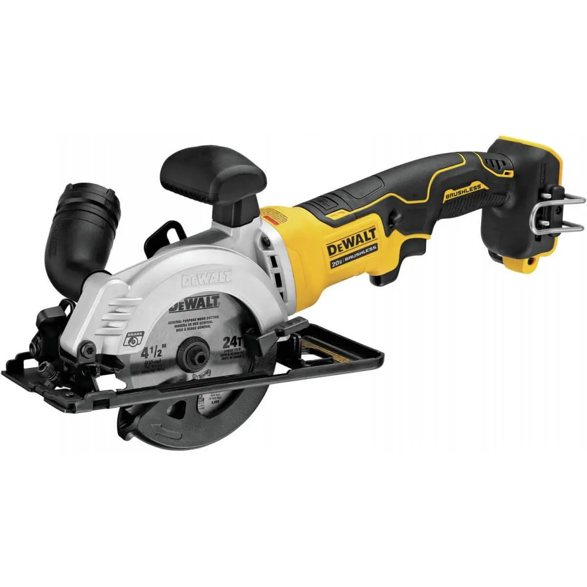 Dewalt DCS571B ATOMIC 20V MAX* BRUSHLESS 4-1/2 IN. CORDLESS CIRCULAR SAW (TOOL ONLY)