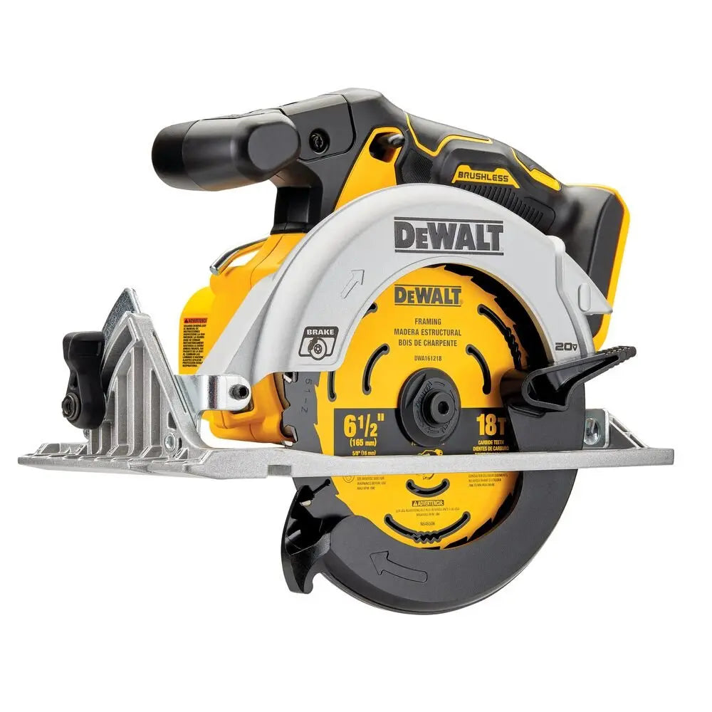 DEWALT DCS565B-20V MAX* Circular Saw, 6-1/2-In. Cordless, Tool Only