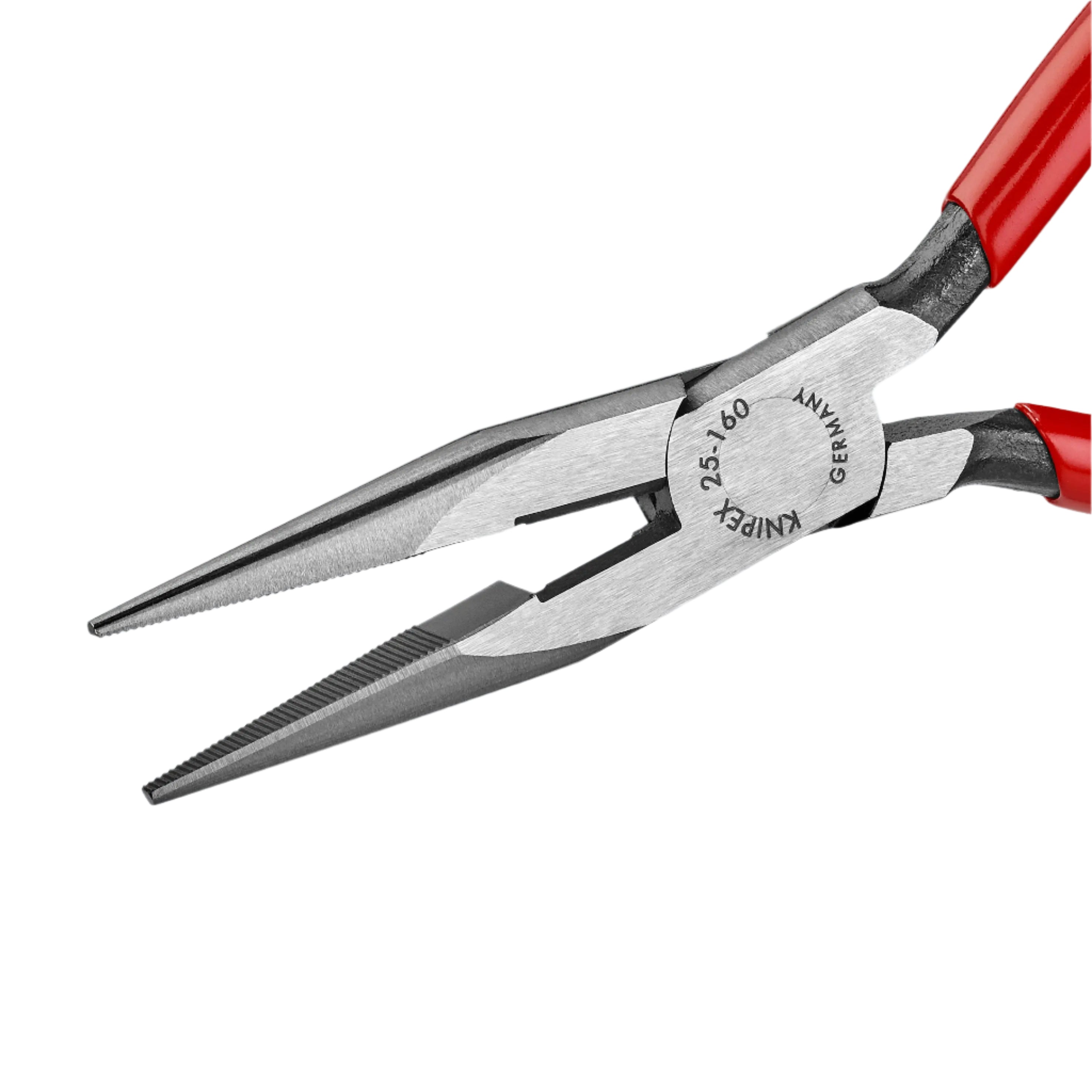KNIPEX 2501160SBA - 6 1/4" Long Nose Pliers with Cutter