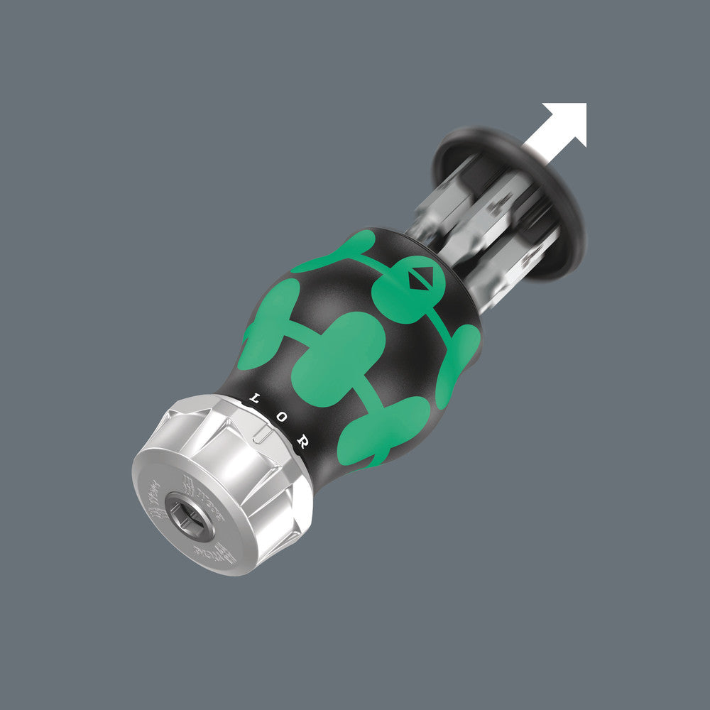 WERA 008886  -  KRAFTFORM KOMPAKT STUBBY SCREWDRIVER-Ratcheting